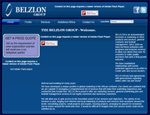 Tablet Screenshot of belzlongroup.com